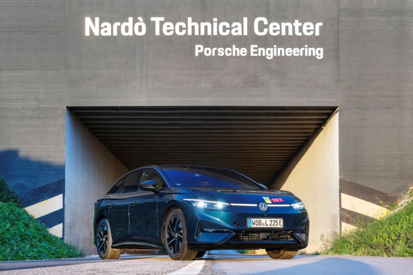 Volkswagen ID.7 Pro S在效率測試期間完成一次充電行駛941公里的紀錄