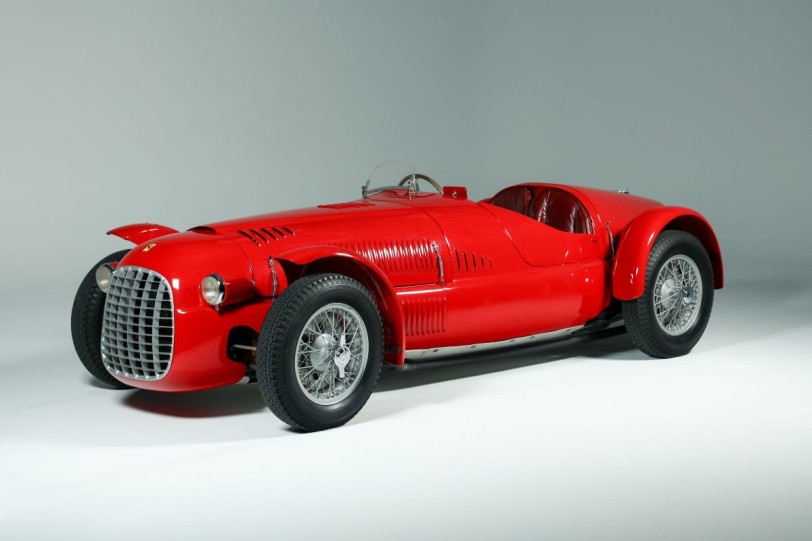1948 Ferrari 166 Spyder Corsa將首次進行公開拍賣，預計高達750萬歐元