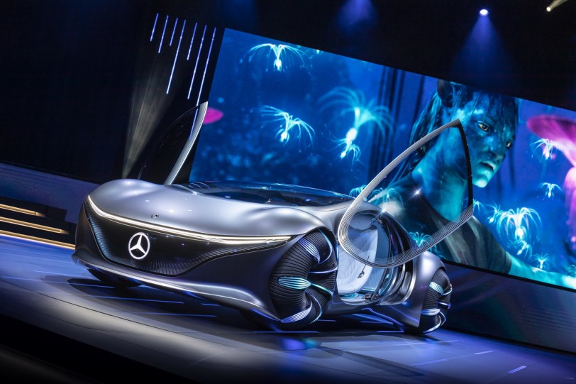 2020 CES：Mercedes-Benz全新概念車VISION AVTR以《阿凡達2》為靈感