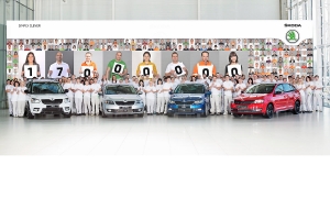 銷售屢創新高，Škoda歡慶第1700萬輛新車下線