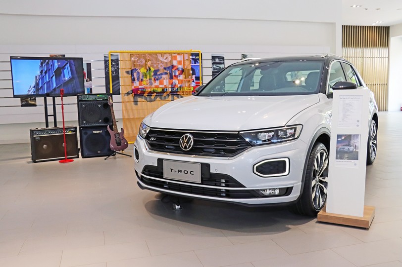 搖滾跑旅即將登場,Volkswagen T-ROC 330 TSI R-Line Performance 展間體驗!