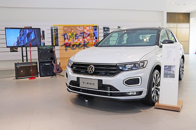 搖滾跑旅即將登場，Volkswagen T-ROC 330 TSI R-Line Performance 展間體驗！