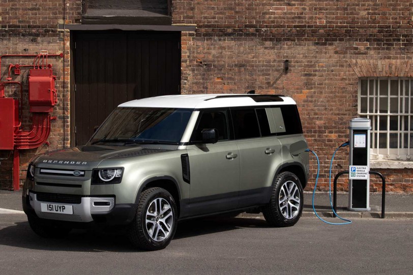 純電模式最高行駛43.2公里，Land Rover Defender 110 PHEV 規格亮相