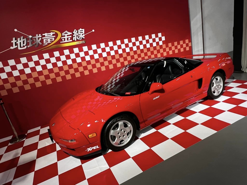 Honda (Acura) NSX 1993 NA1參加TVBS30週年特展地球黃金線節目展車