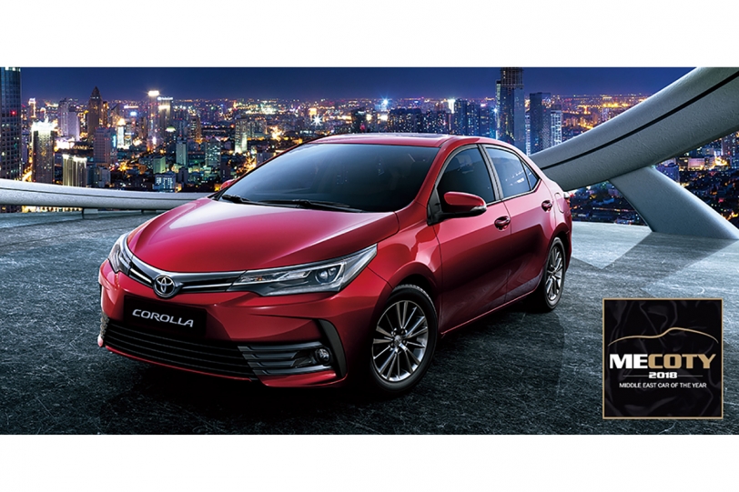 狂賀！國瑞製造之 Toyota Corolla 榮獲2018中東年度風雲車大獎！