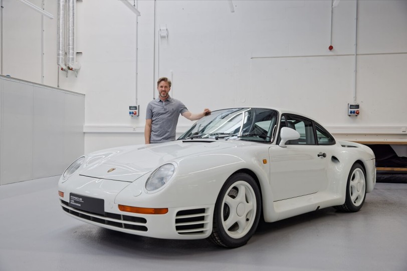 最非凡的進站！Nick Heidfeld的959 S到訪Porsche Classic