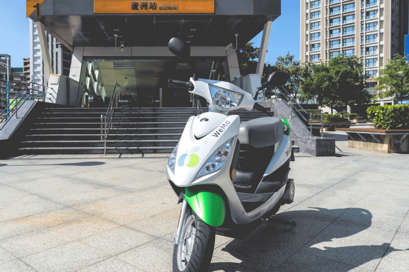 WeMo Scooter 插旗新北蘆洲區,限時三天 一分鐘一元優惠車上線!