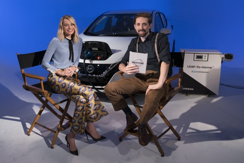 小丑女成為Nissan電動車親善大使！Margot Robbie x Nissan Leaf(內有影片)