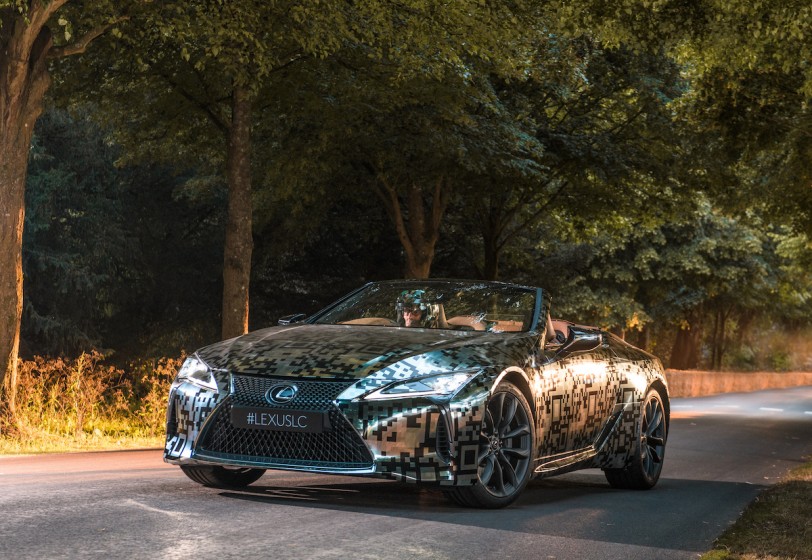 離量產越來越近，Lexus LC Convertible 原型車現身Goodwood Festival of Speed 2019 ！