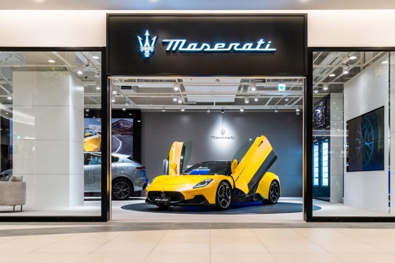 義式魅力前進府城，Maserati台南品牌形象店6月1日起試營運