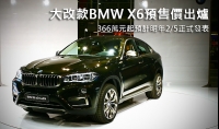 全新大改款BMW X6預售價出爐! 366萬元起預計明年2/5正式發表