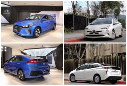 油電戰場硬碰硬,Hyundai Ioniq Hybrid VS. Toyota Prius