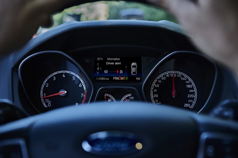 您累了嗎?Ford駕駛疲勞偵測系統提醒您喝杯咖啡再上路