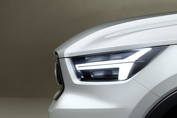 Volvo 全新V40預覽概念局部影像曝光，雷神之錘日行燈注入家族靈魂