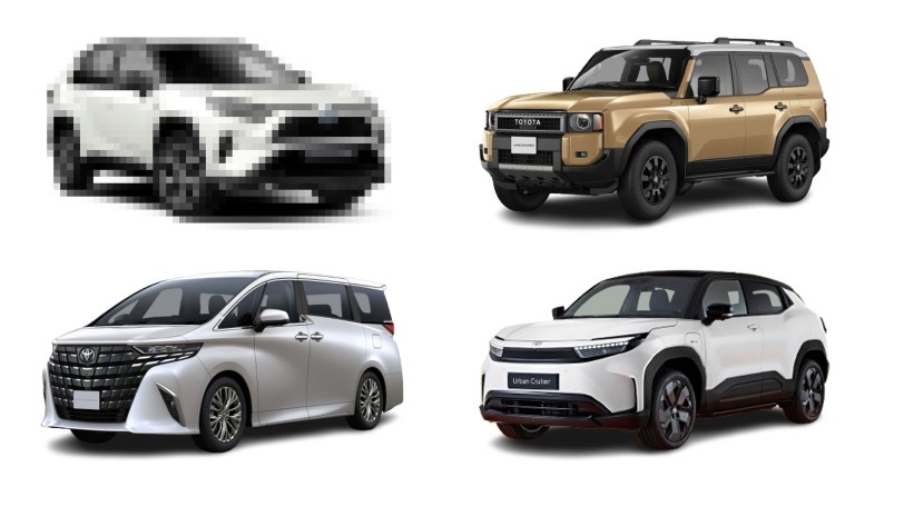 ALPHARD PHEV、LAND CRUISER 250 等,和泰汽車 2025 新春計劃公布!新 RAV4 與 Urban Curiser 再等等!