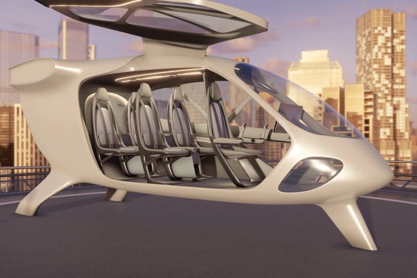 Hyundai集團的Supernal在2022年范堡羅國際航展上推出eVTOL飛天汽車概念駕駛艙