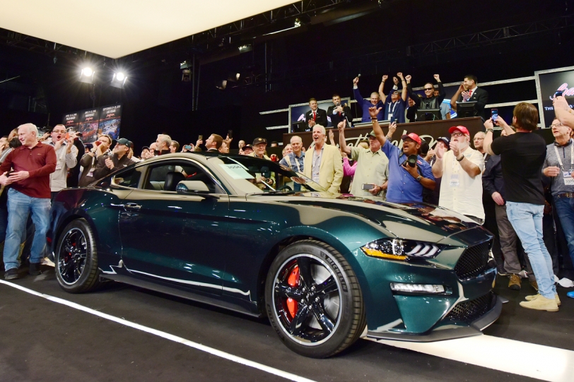 Ford GT與首輛Mustang Bullitt投身公益拍賣，總落槌價合新台幣8100萬！