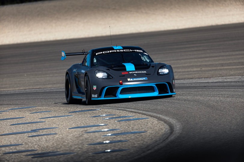 Porsche與Michelin合作在古德伍德速度節展示可持續性賽車胎的潛力