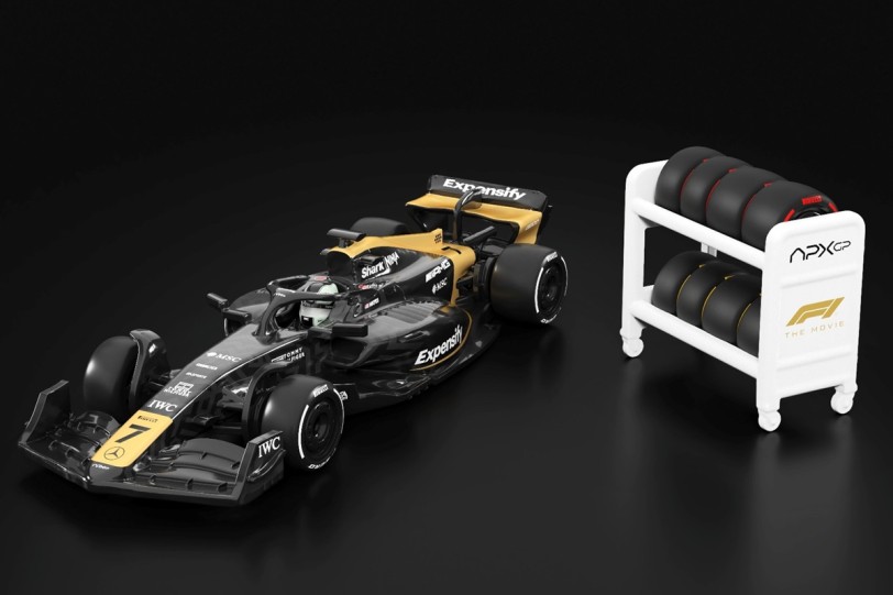Hot Wheels推出電影《F1 The Movie》1：64壓鑄模型車