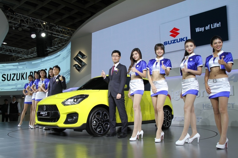 2018台北車展。Swift Sport東瀛羽量級鋼砲明年上市，Suzuki豐收成果展