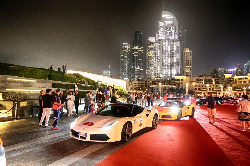 Ferrari Cavalcade盛會震撼降臨阿拉伯聯合大公國，慶祝深耕市場25週年