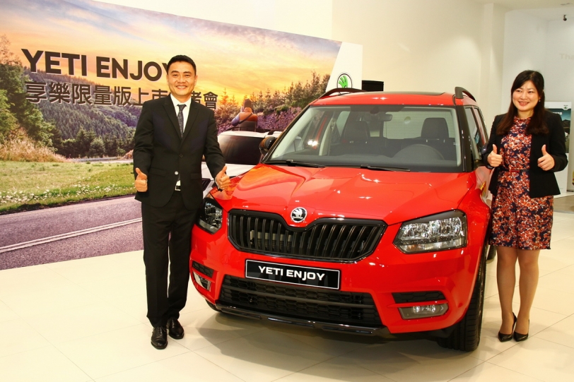 加碼電動天窗不加價！Skoda Yeti enJoy享樂版98.9萬限量上市