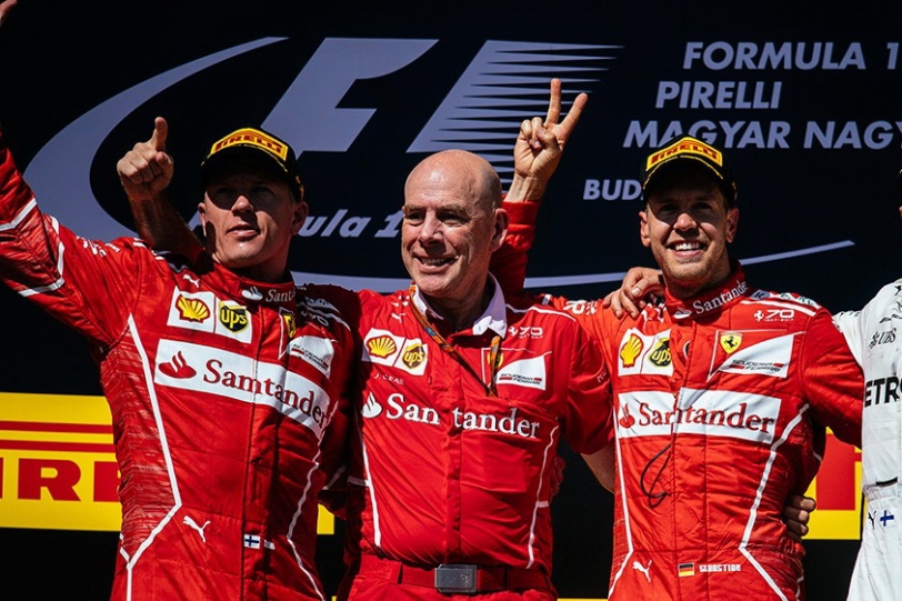 Ferrari包辦冠、亞軍，F1匈牙利站上演多齣好戲