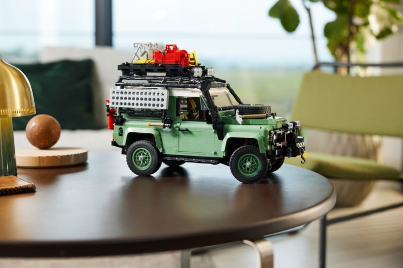 建立你自己的冒險！LEGO推出Land Rover初代經典車款Defender 90