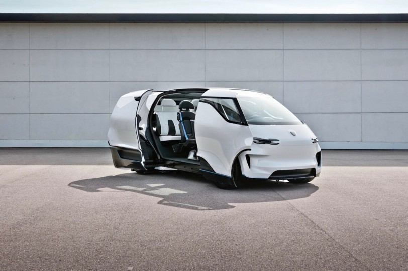 Porsche對未來的內飾有何期待？透過首款概念「麵包」車Renndienst的內裝可以了解！