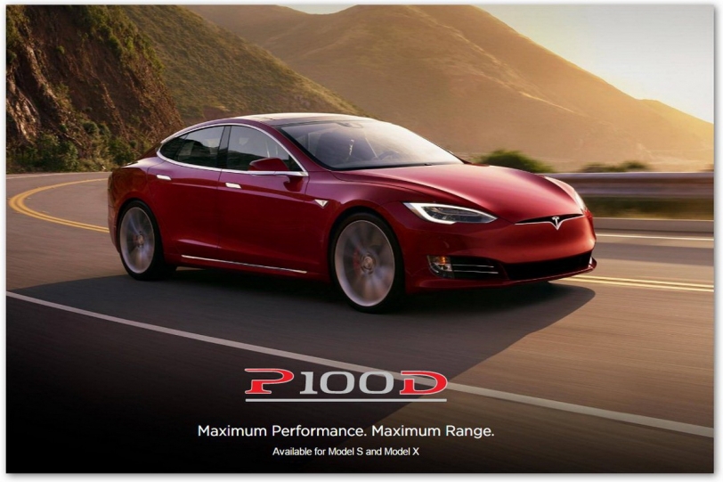 瘋狂已不足以形容，Tesla Model S P100D登場