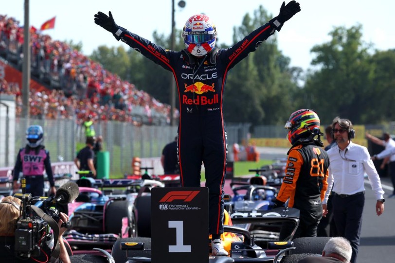 Max Verstappen 週末制霸！義大利GP強勢奪冠刷新F1歷史最速單圈