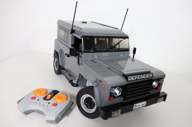 一起按讚支持市售吧！神人製作LEGO版可遙控Land Rover Defender