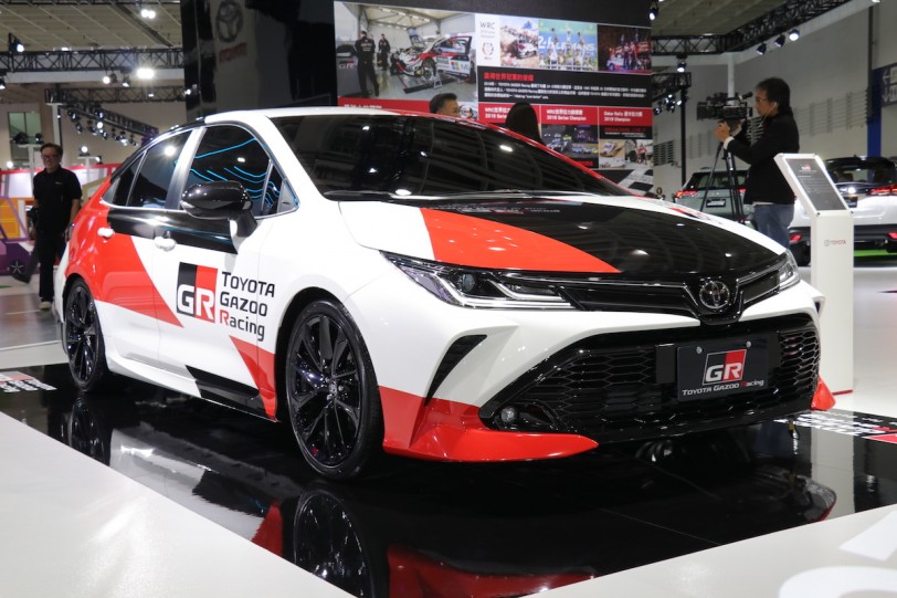 2020台北車展：未來 Altis 運動規格雛形，Toyota Corolla Altis GR Concept 首度亮相