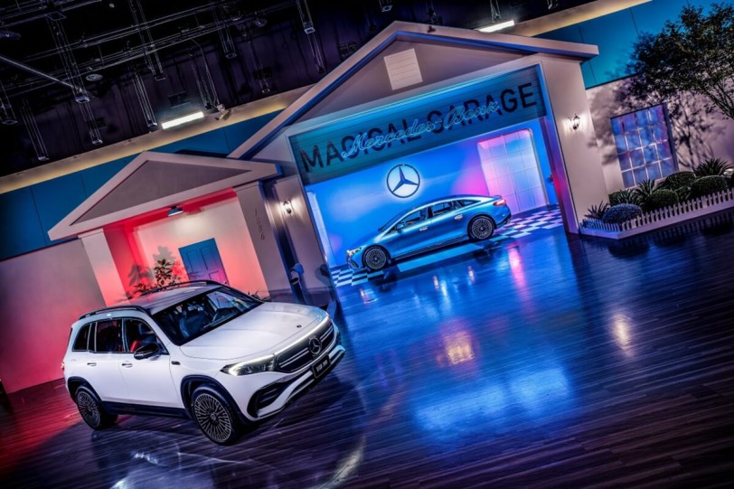 Mercedes-Benz星奇車庫帶你進入三芒星最美的電氣化未來