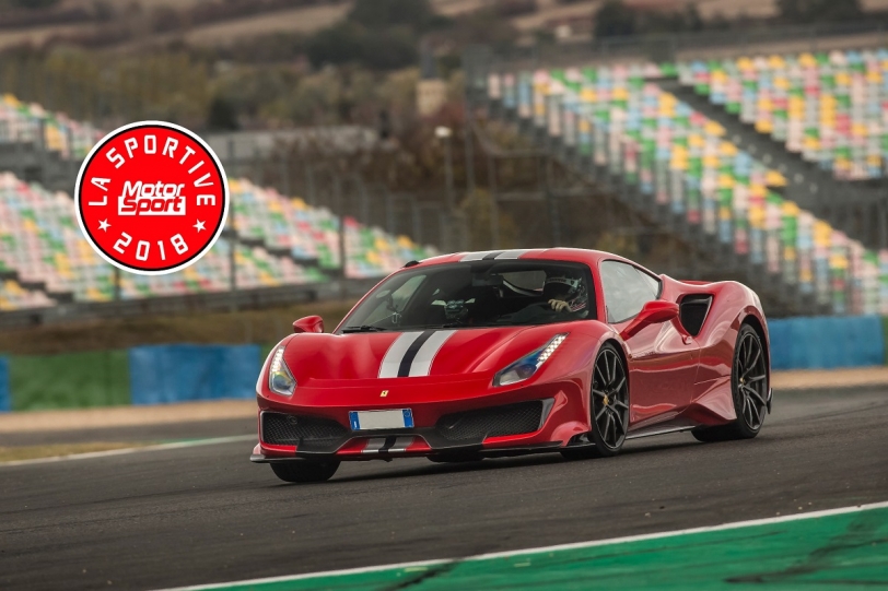 Ferrari 488 Pista以最佳單圈成績 榮膺法國MotorSport雜誌頒發年度跑車獎項(內有影片)