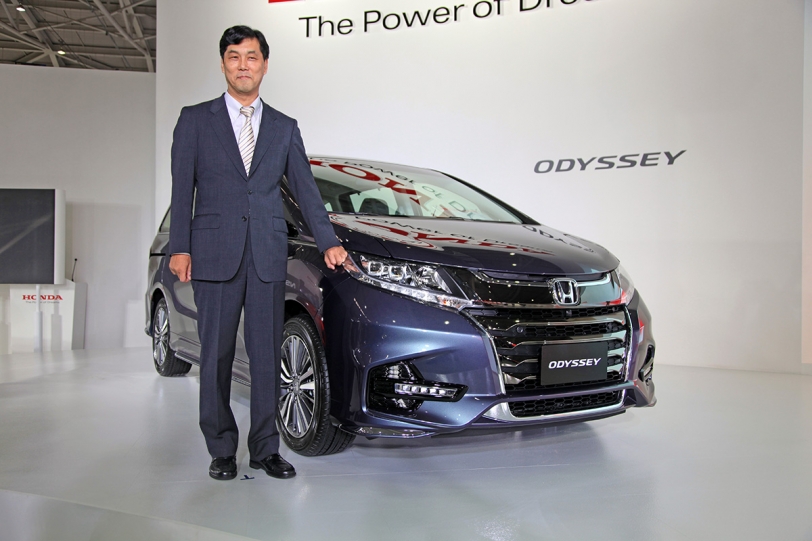 2018台北車展。Honda 小改款 Odyssey 正式登台