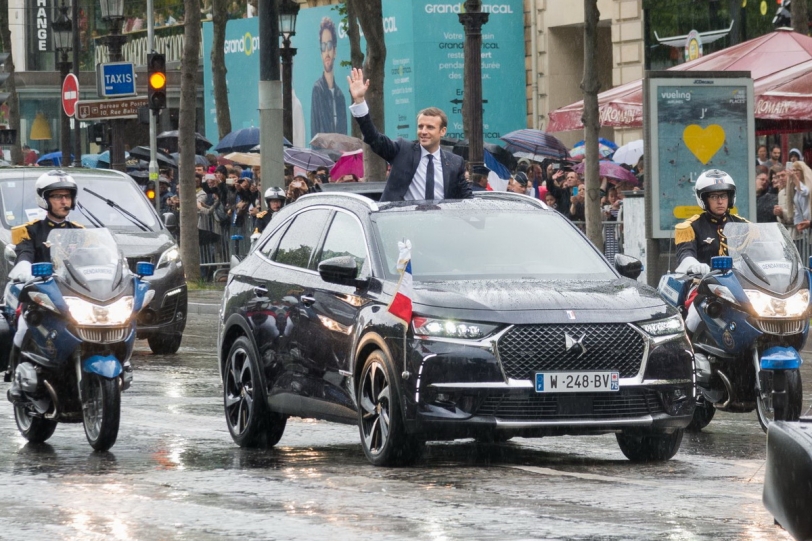 休旅車最對味！DS 7 Crossback晉升新科法國總統座駕