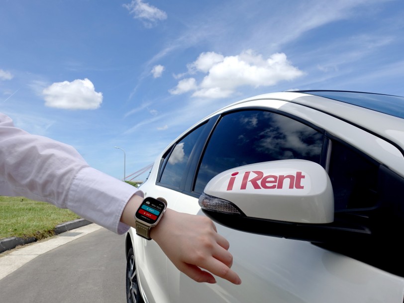 iRent結合Apple Watch 一按秒開 輕鬆上車