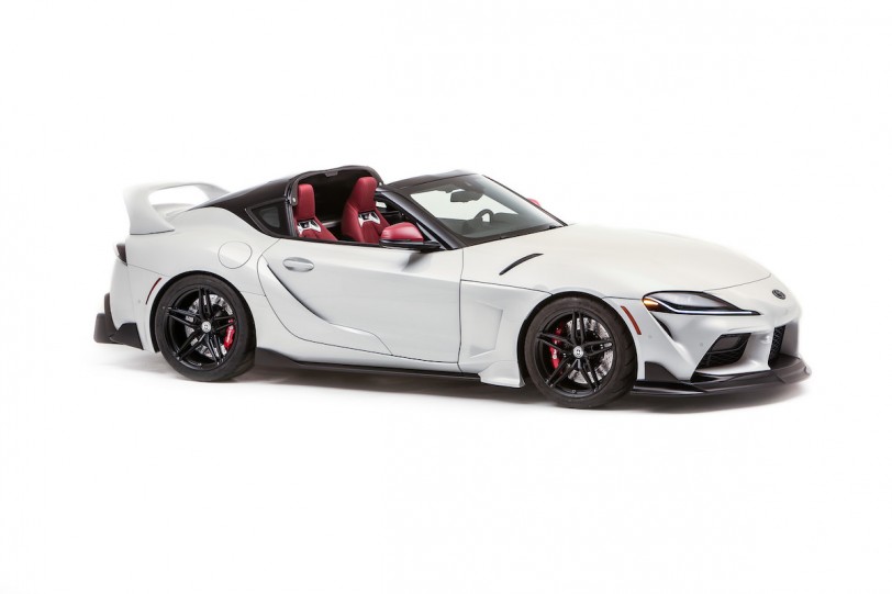 致敬 A80 AeroTop 系列，Toyota GR Supra Sport Top SEMA 概念車線上亮相