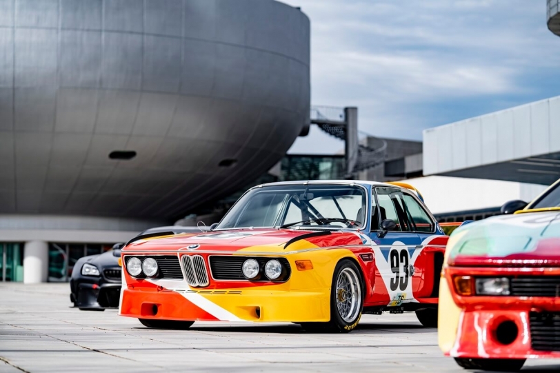 BMW與香港巴塞爾藝術展合作 將展出BMW第一輛藝術車：3.0 CSL