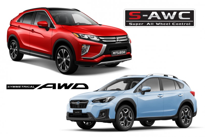 日系二大四驅系統,Mitsubishi S-AWC 對決 Subaru SAWD!