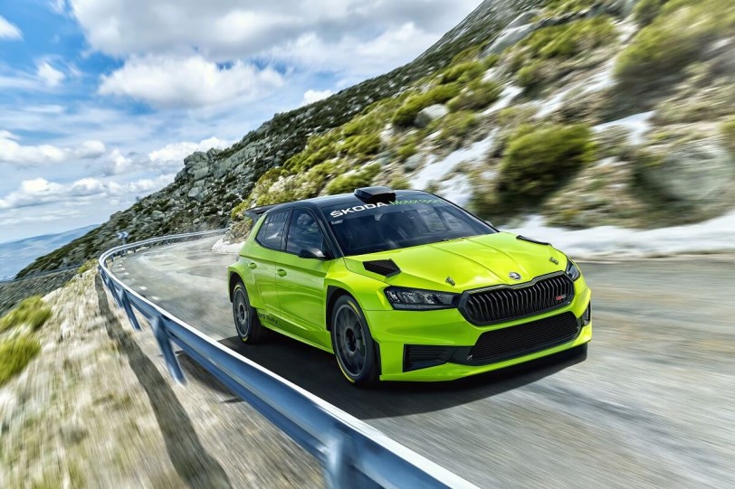 來自量產車型優勢再進化！Skoda新款Fabia RS Rally2拉力賽車