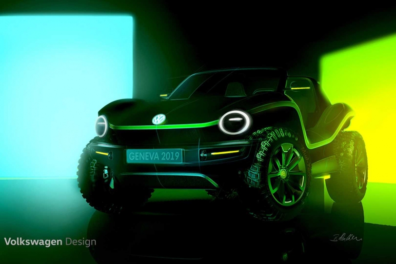 Buggy 沙灘車回來了！Volkswagen Dune Buggy Concept 電動沙灘車即將於日內瓦車展亮相