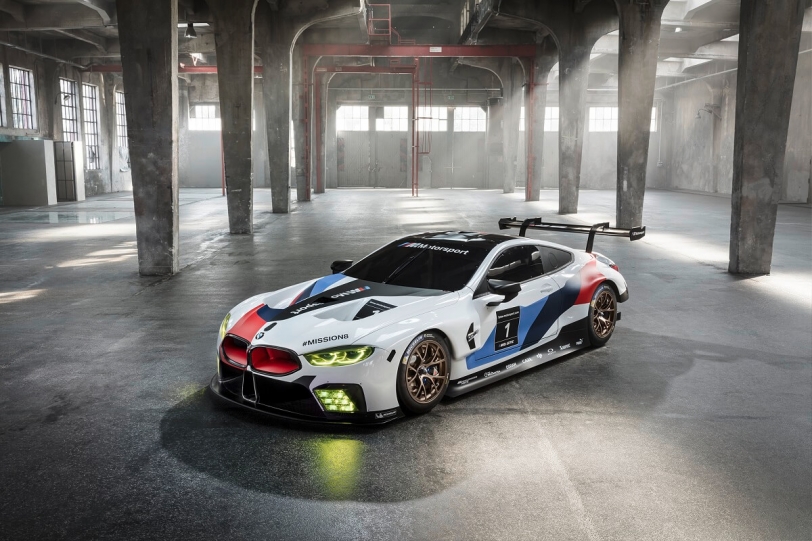 2017法蘭克福車展：BMW M8 GTE工廠賽車 使用AI技術研發、新型具備空力效果輪圈