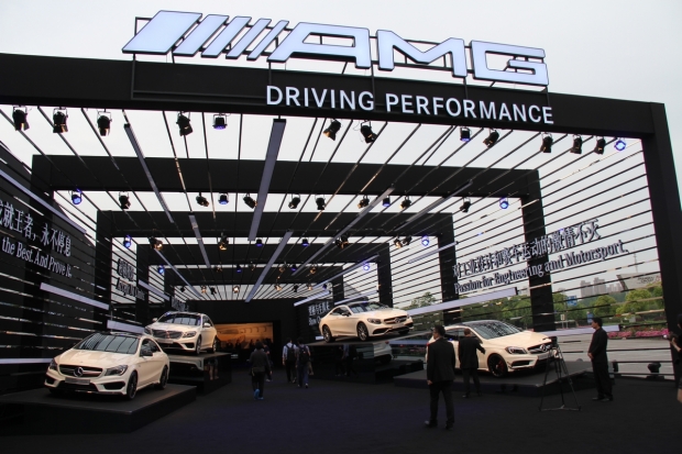 Mercedes-Benz AMG GT亞洲上海首發，啟動玩命關頭7甩尾風格