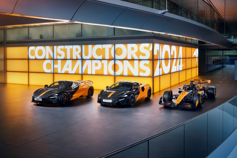慶祝第九次贏得F1車隊冠軍！McLaren推出750S MCL38與Artura MCL38