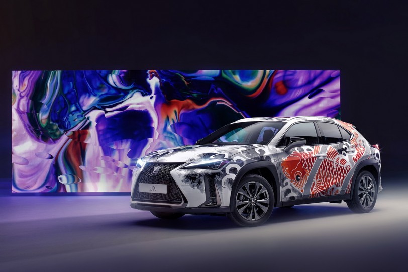 向日本takumi匠人精神致敬，Lexus UX「全球首輛刺青車」超吸睛