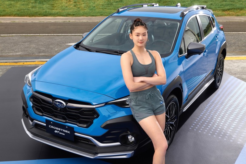 SUBARU CROSSTREK GT EDITION X ELLE Run With Style放膽亮相 與台灣空手道女神文姿云引領風格起跑