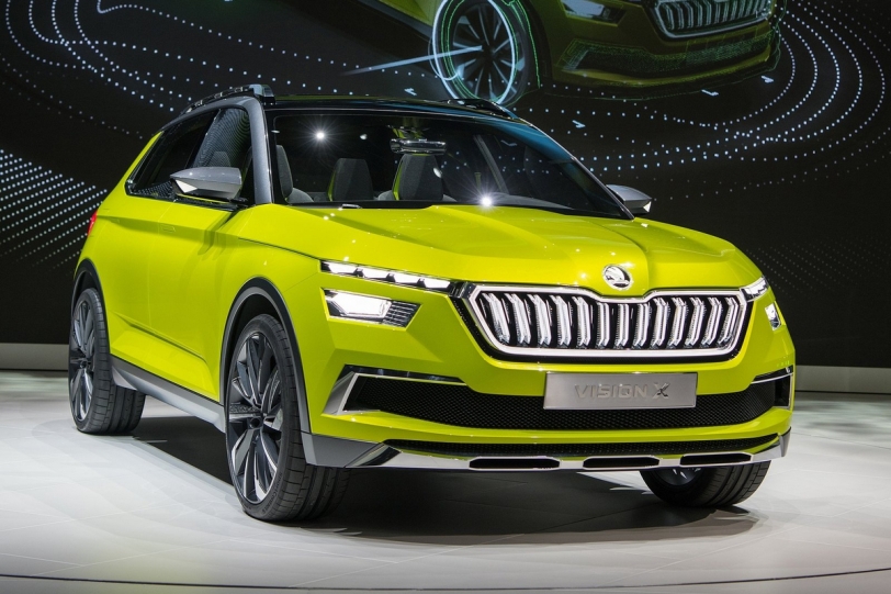 2018日內瓦車展：品牌首見油電車！Skoda Vision X Concept預覽未來小休旅