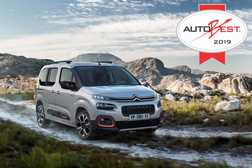 三生車Citroen Berlingo/Peugeot Rifter/Opel Combo獲Autobest年度最推薦車款！